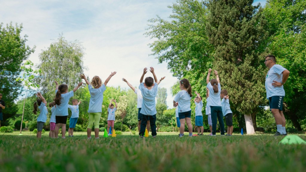 Minnesota households and residents enjoying a neighborhood park located near schools and residential homes