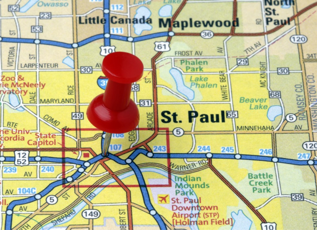 Title card for the article: What Is the Cost of Living in St. Paul, Minnesota in 2026? (Full Breakdown)