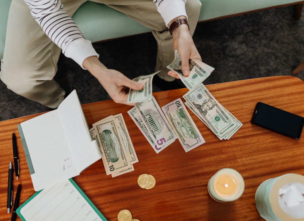 Mortgage lender reviewing bank statements and verifying source of funds