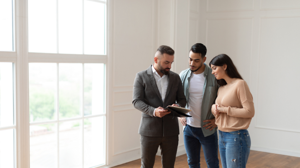 Minnesota homeowner leaving for a scheduled home showing while buyers tour the property