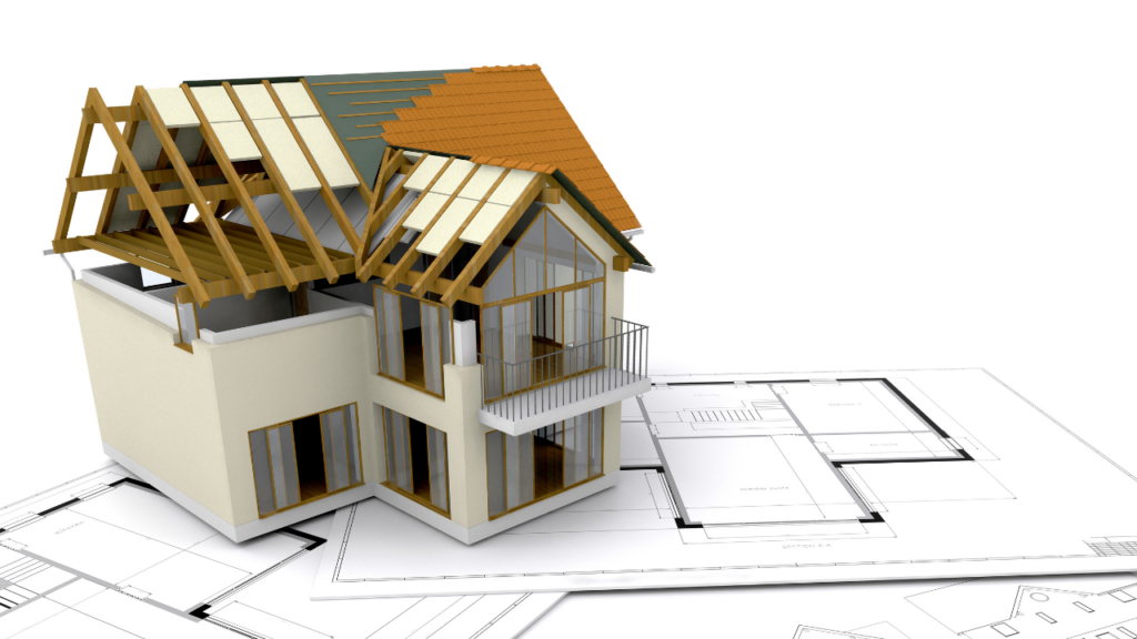 Side-by-side comparison of a newly built home and an established resale home in Minnesota