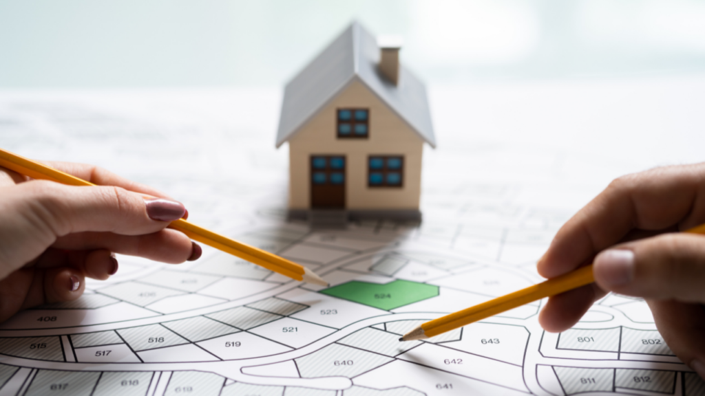 New residential housing development under construction in a growing Minnesota suburb