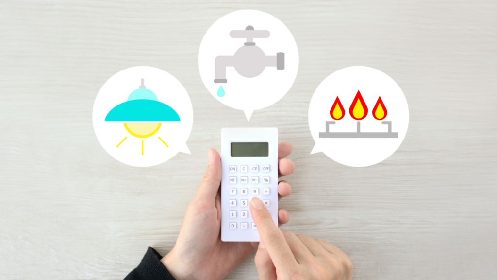 Minnesota homeowner reviewing monthly utility bills inside a modern home