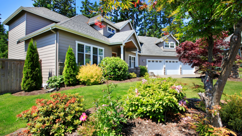 Minnesota home with excellent curb appeal featuring freshly painted front door trimmed landscaping and clean facade making a strong first impression for buyers in the Twin Cities