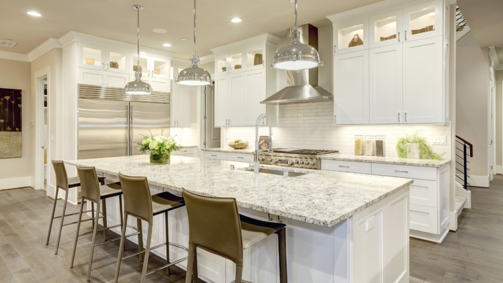 Minnesota home seller evaluating kitchen update options including cabinet painting and countertop replacement before listing their Twin Cities home for sale