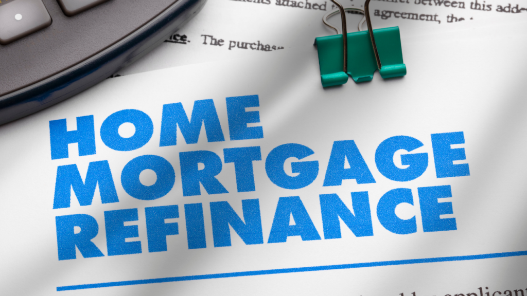 Minnesota homeowner reviewing mortgage refinance loan estimates with a lender to evaluate whether refinancing makes financial sense for their situation