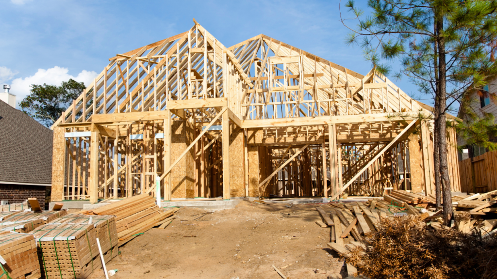 Brand new construction home in a Minnesota suburban development representing new build homebuying options in the Twin Cities metro