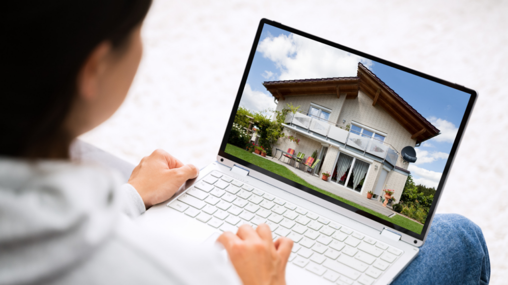 Minnesota home seller reviewing online listing marketing strategy with a Realtor showing where the home will appear across real estate websites and social media platforms