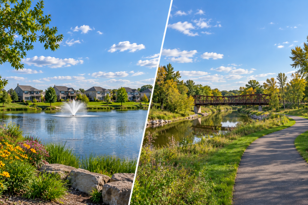 What Is It Like Living in Blaine vs Brooklyn Park?