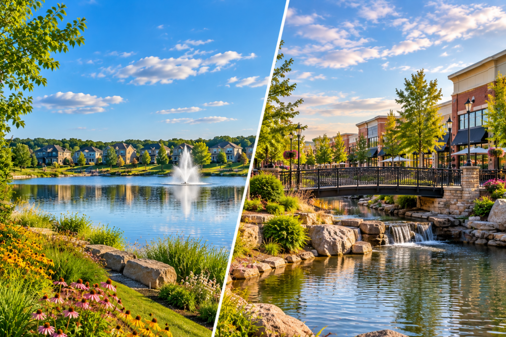 What Is It Like Living in Lakeville vs Woodbury?